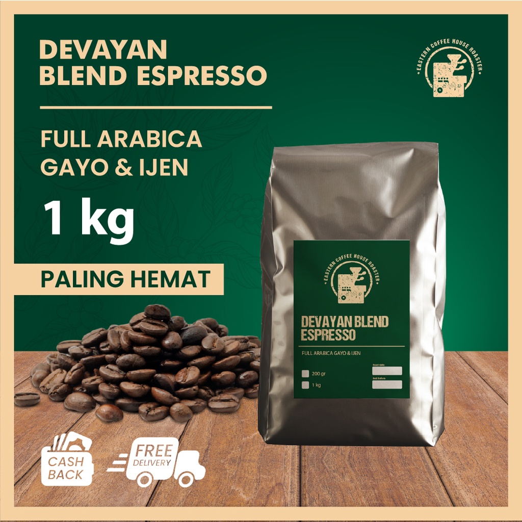 

Devayan Espresso | 100% Arabica | 1 kg | Blend Kopi Susu