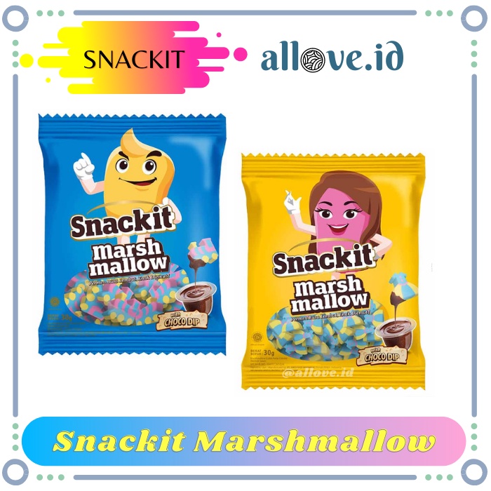 

Snackit Marshmallow 30 Gr