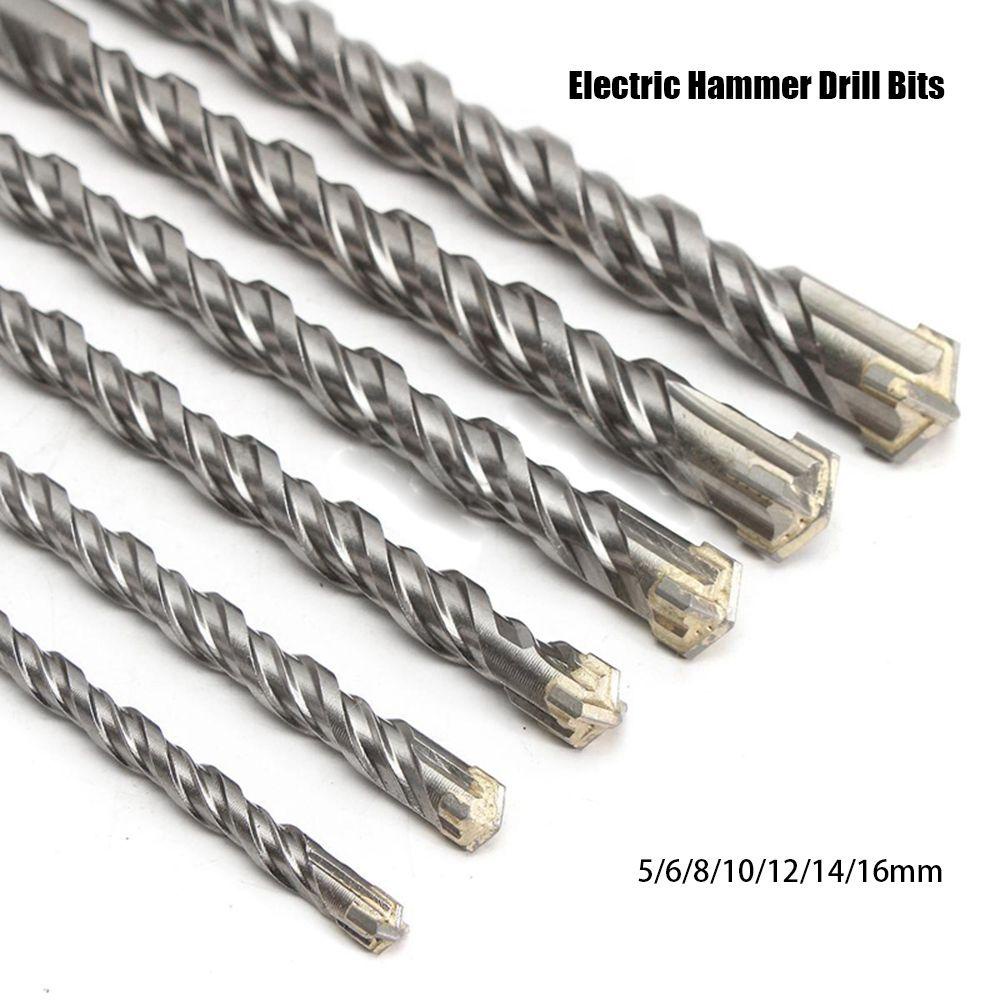 Wonder Palu Listrik Tungsten Steel Alloy 5 /6 /8 /10 /12 /14 /16mm 160mm Panjang Alat Listrik Tangan