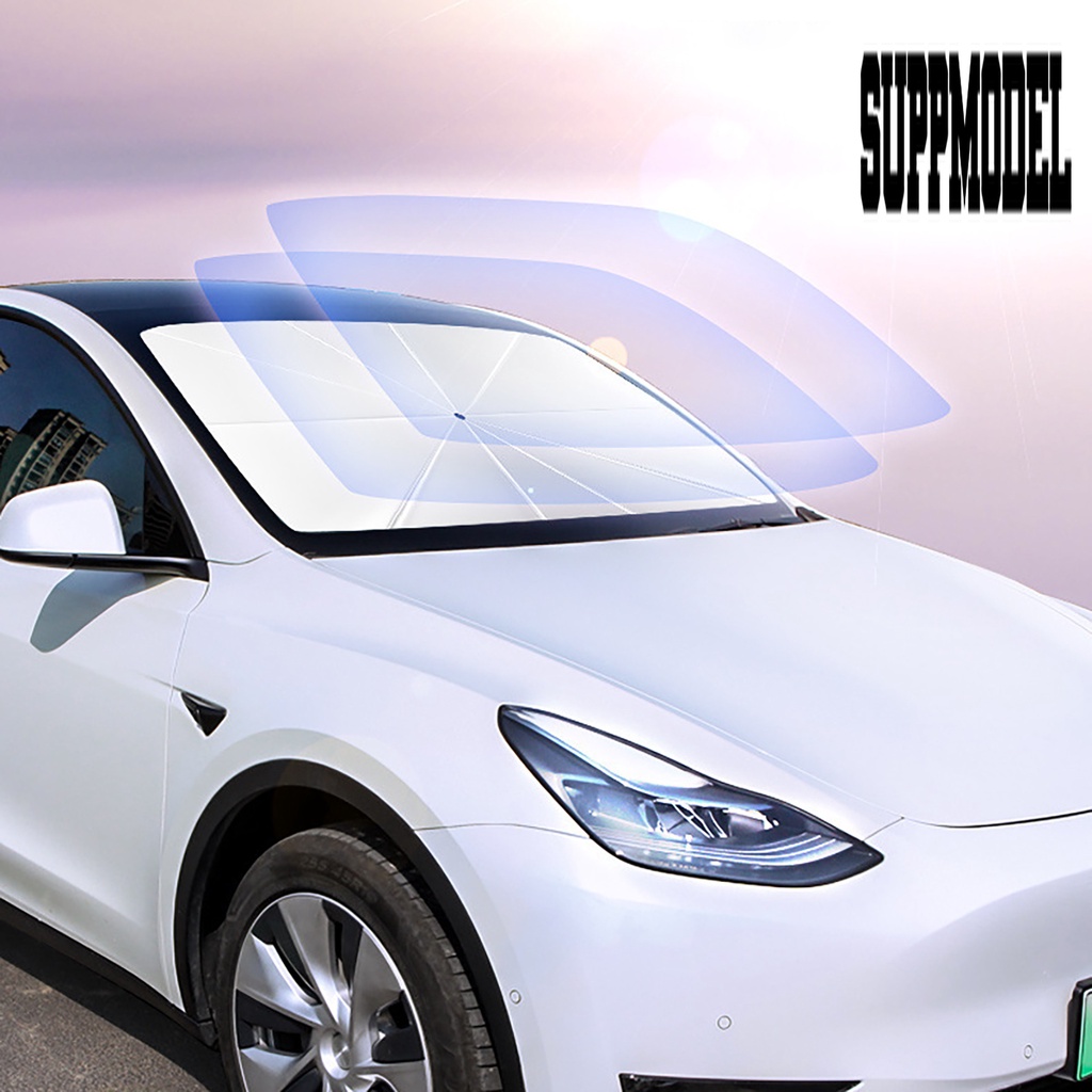 Payung Pelindung Matahari Tahan Panas Untuk Tesla Model 3 / Model Y / X / Model S