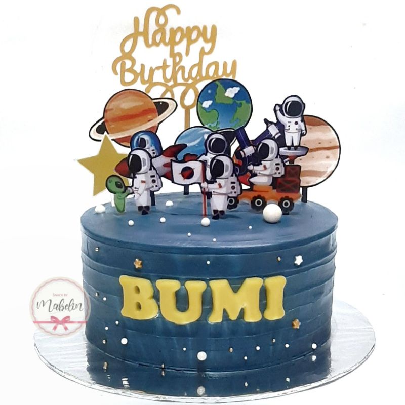 

Tart Ultah Karakter Astronot