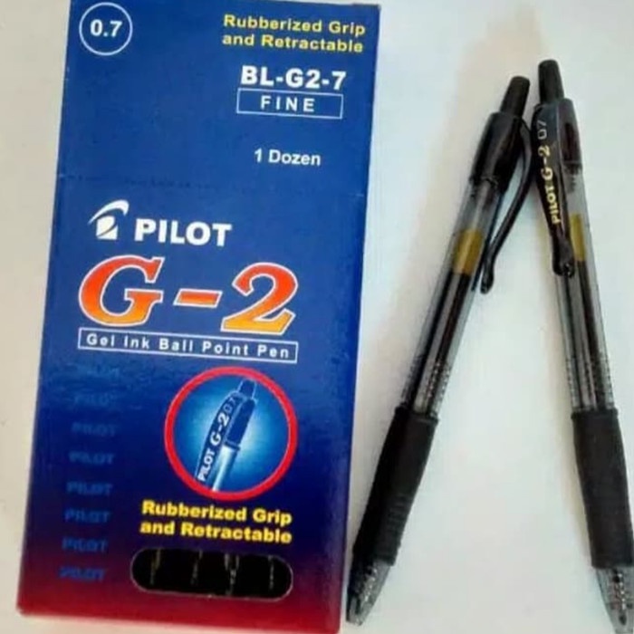 

PROMO Pulpen Pilot Gel Ink Ball Point Pen G-2 Fine BL-G2-7 0.7mm