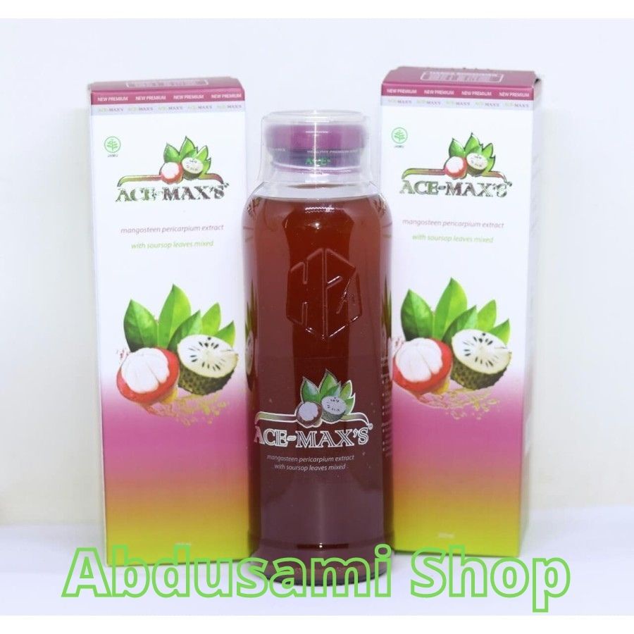 

Ace Max 's ekstrak Kulit Buah Manggis + ekstrak Daun Sirsak Asli