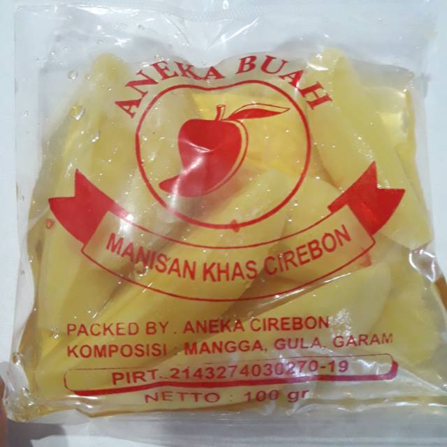 

MANISAN MANGGA BASAH KHAS CIREBON SEGAR DAN NIKMAT 100gr- 250 GR