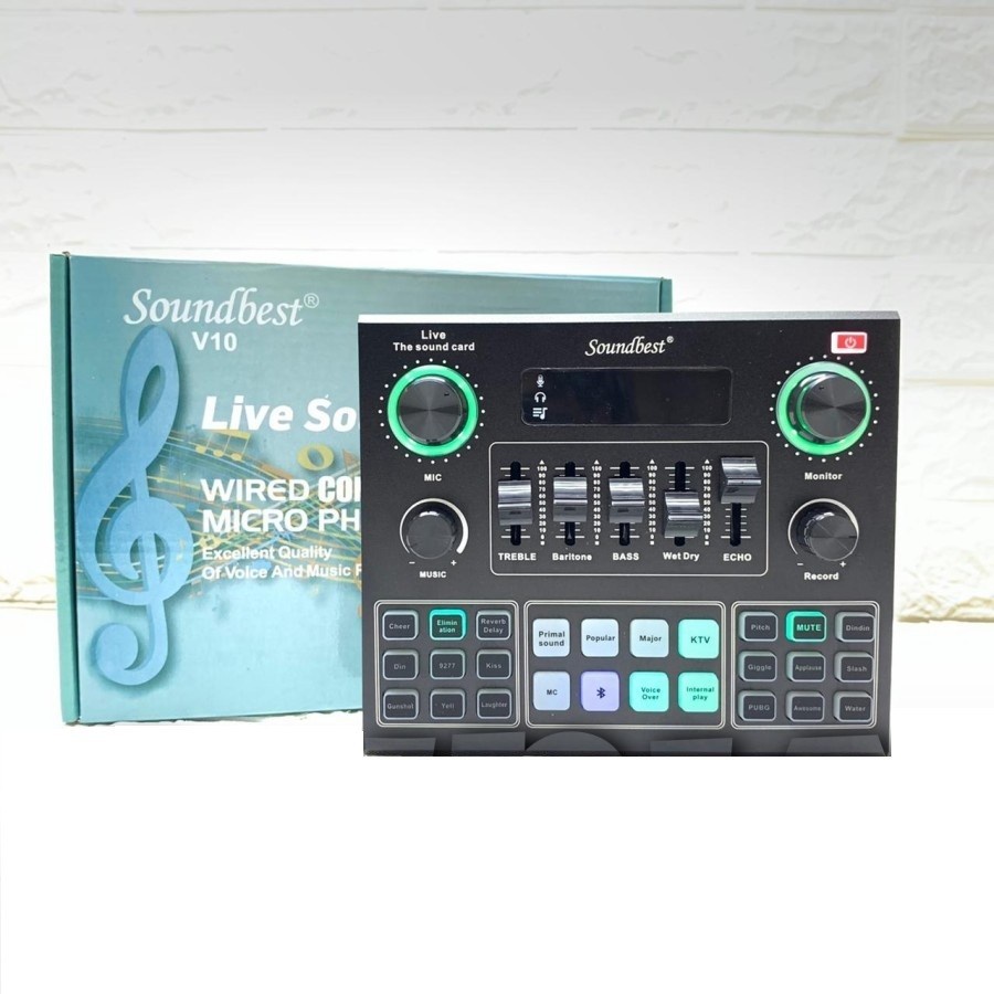 Soundcard Soundbest V10 Original Bluetooth