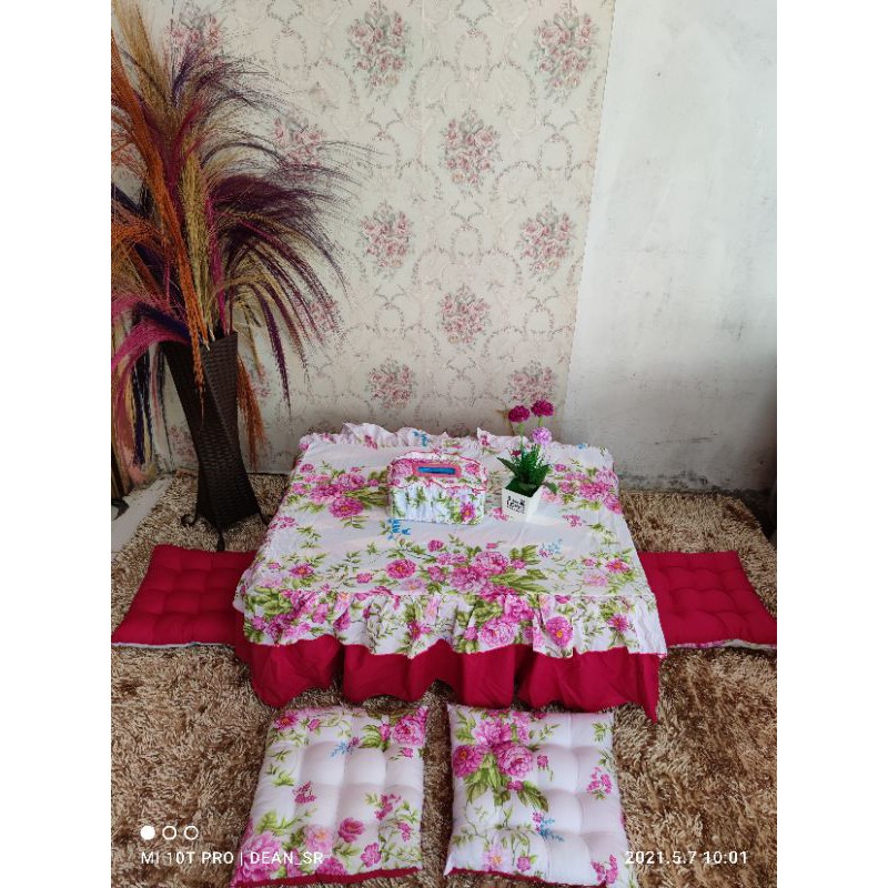 Jual Set Meja Oshin Ala Jepang Model Petak Shopee Indonesia