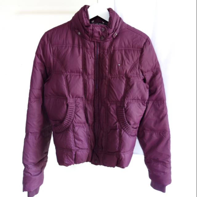TOMMY HILFIGER Original Down Jacket Jaket Musim dingin Wppinter Bulang Bulu Angsa Second Branded