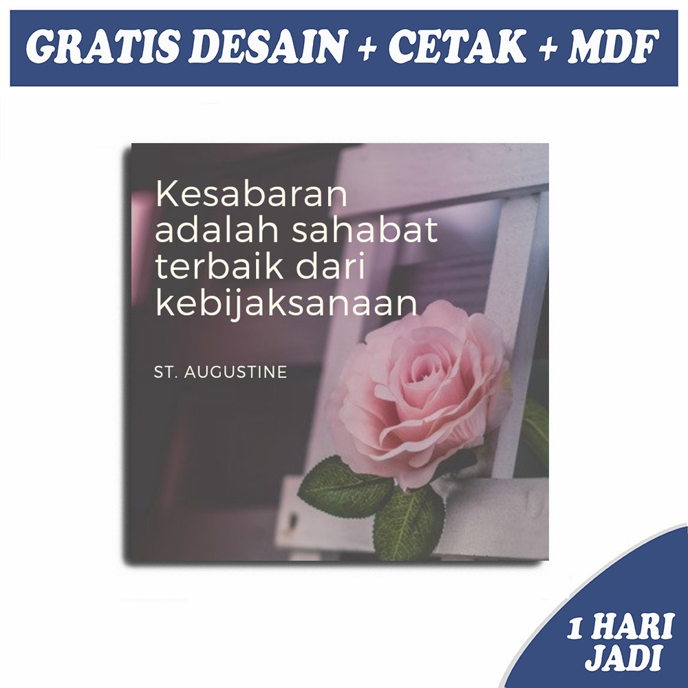 grosiramanah - WALL DECOR HIASAN DINDING KATA - KATA MUTIARA MDF 9MM ANTI AIR TERMURAH DAN GARANSI