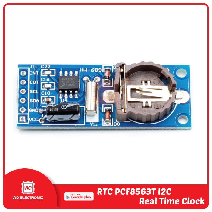 RTC PCF8563T I2C module board