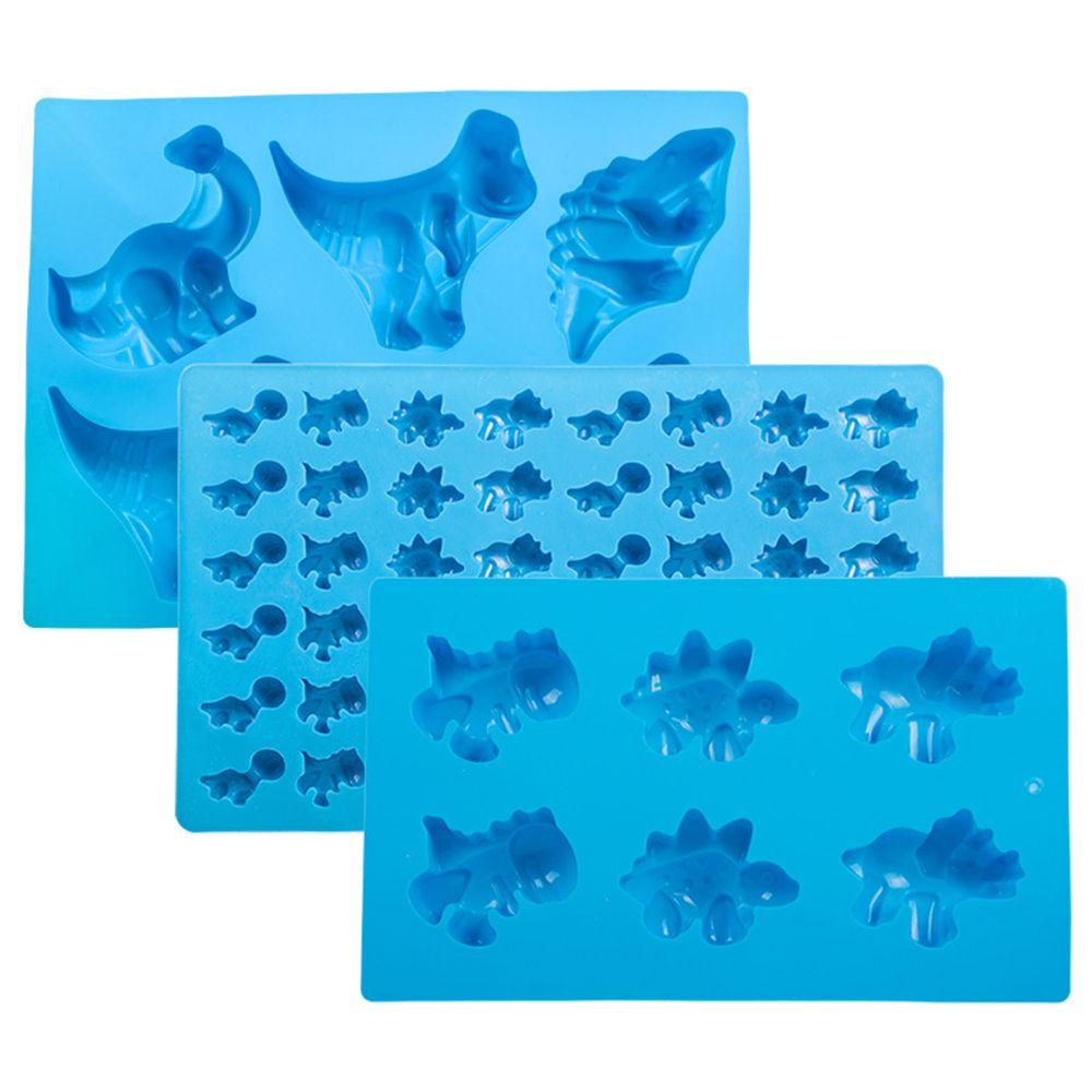 Preva Cetakan Silikon Dinosaurus Bakeware Fondant Drip Mold Cetakan Silikon Hias