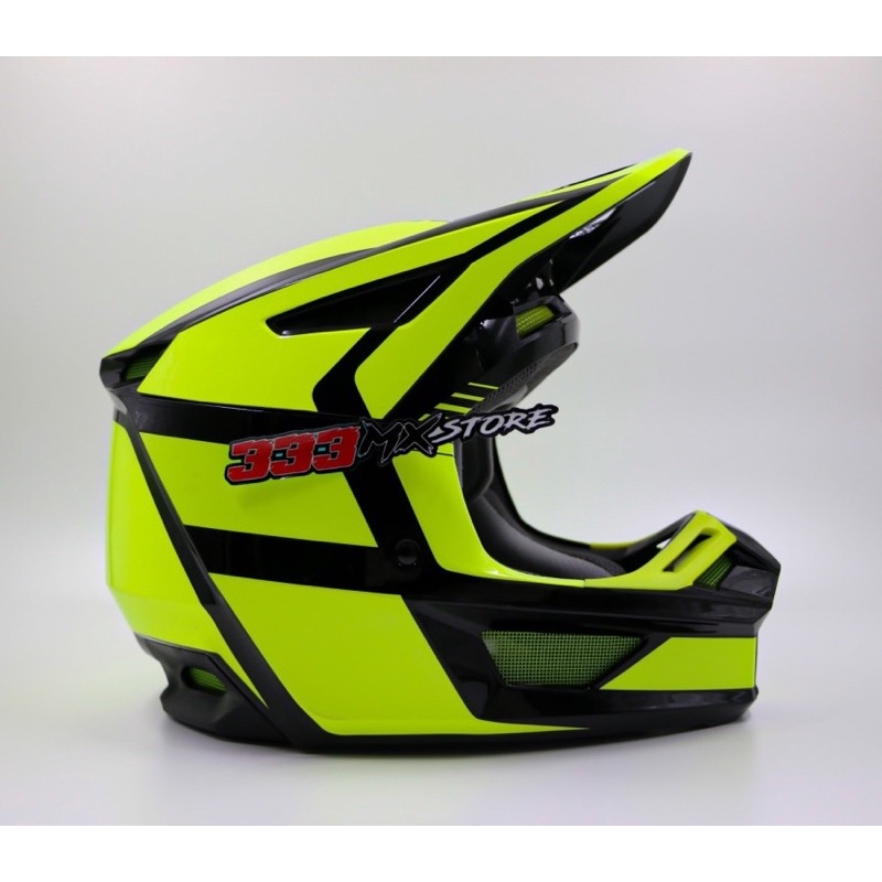 HELM FOX V2 HAYL HELM SUPERMOTO FOX V2 HAYL FLO HELM MX FOX V2 HAYL