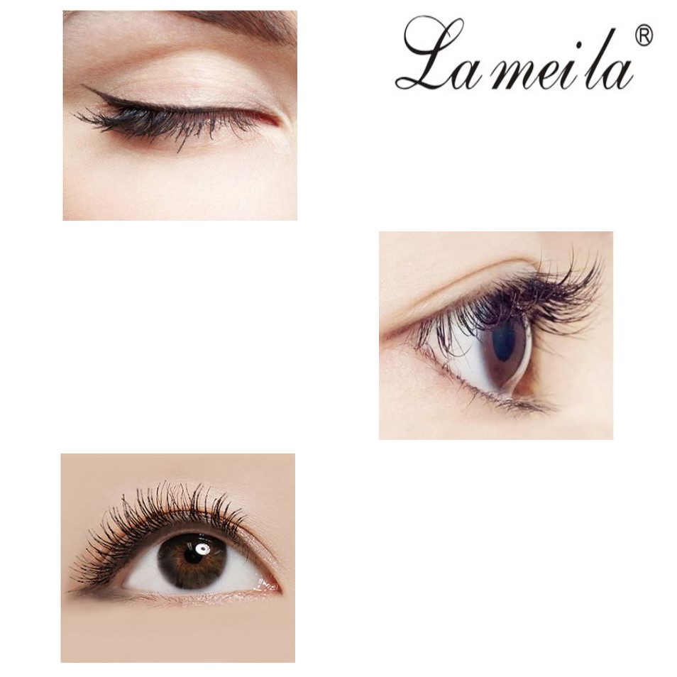 Lameila  1006 Maskara Curling &amp; Long Lash Non Bloming Maskara Eyelash 4D Fiber Mascara