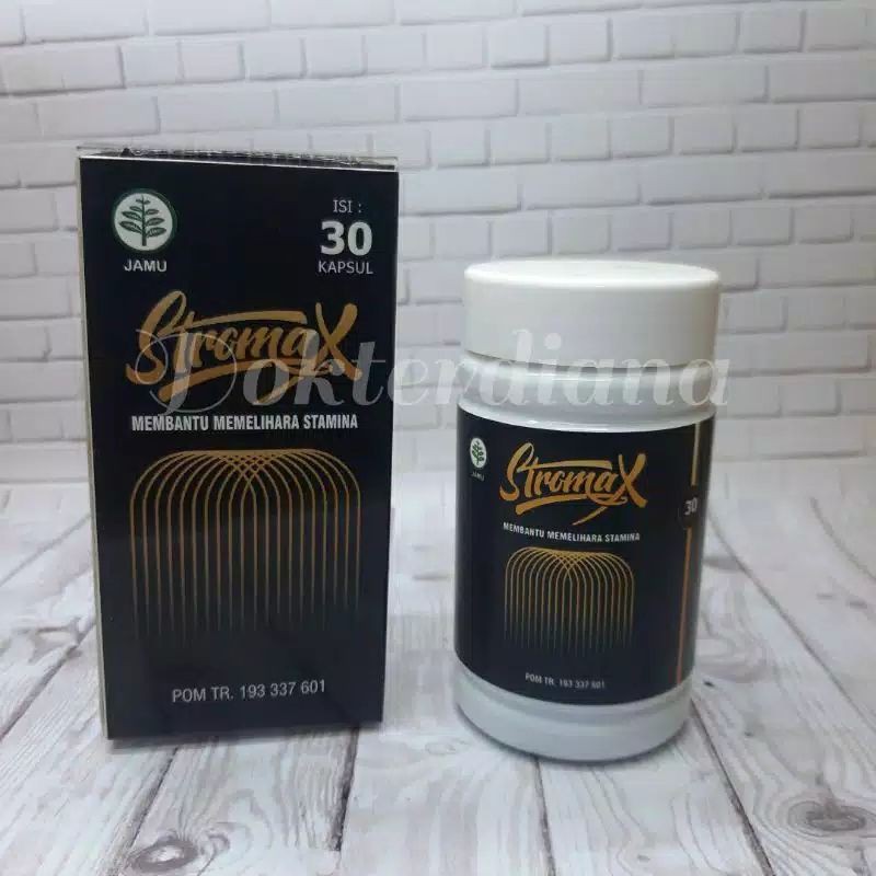 STROMAX OBAT PENAMBAH STAMINA PRIA SUPER ORIGINAL