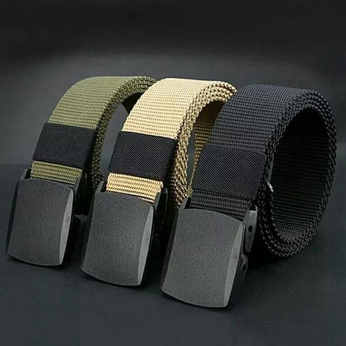 Sabuk Pria / Gesper / Tali Ikat Pinggang Non Metal Anti Metal Detector