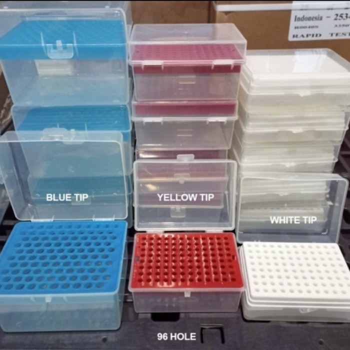 

MURAH Rak Blue Tip Yellow Tip White Tip Box Blue Tip Kotak Wadah Blue Tip GP - White Tip