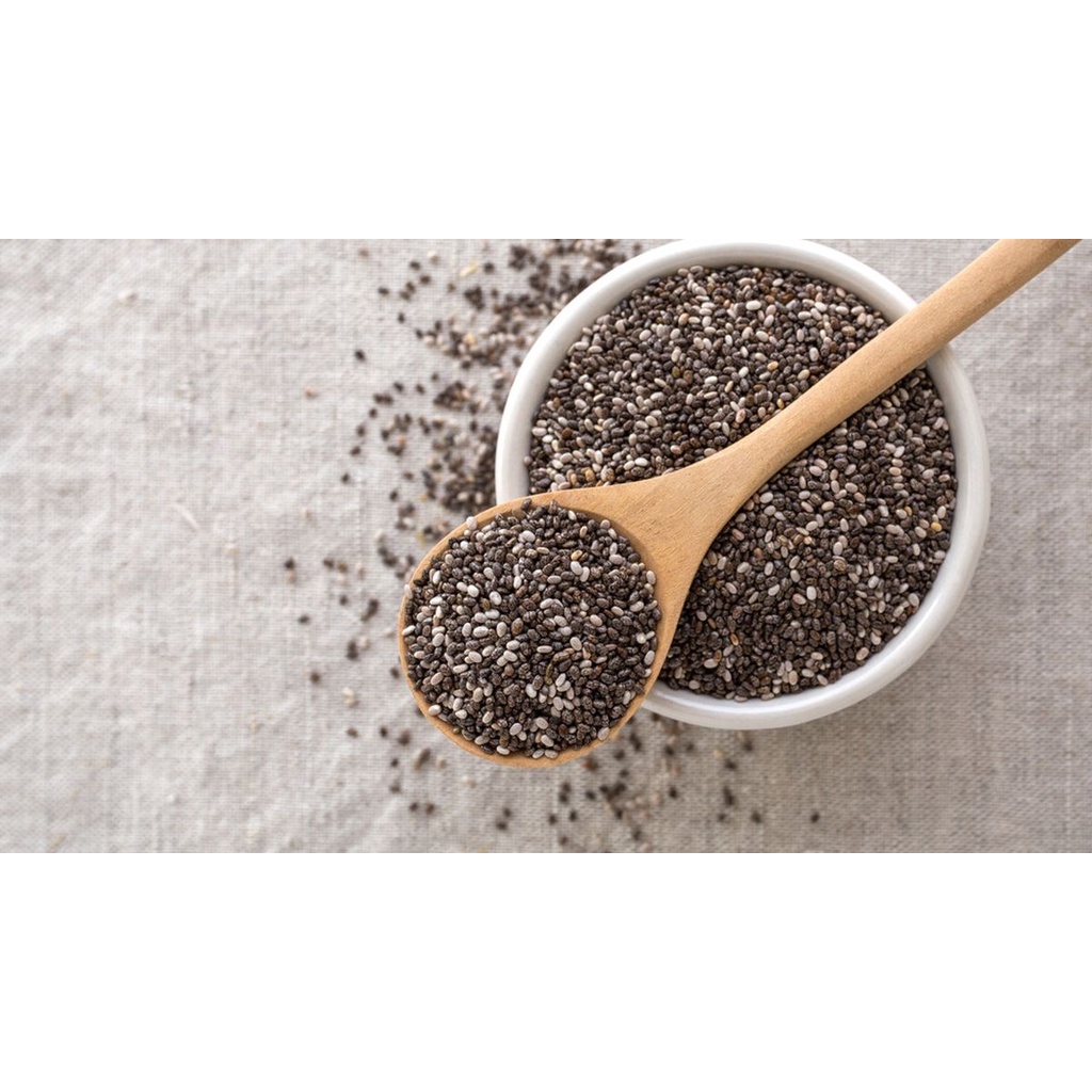 ORGANIC BLACK CHIA SEEDS Biji Chia Organik 250 g │ Import Mexico