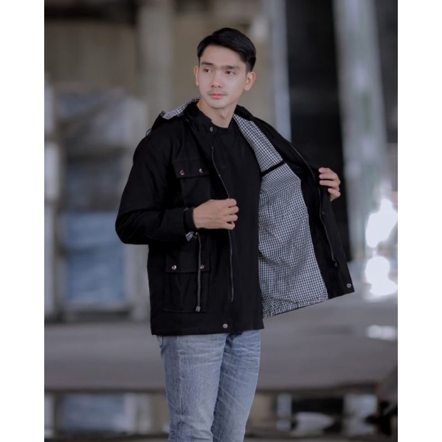 Jaket Parka Pria Grosir