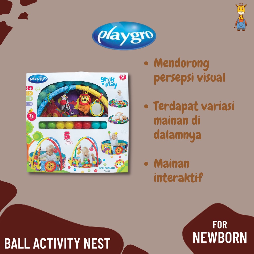 Playgro Ball Activity Nest