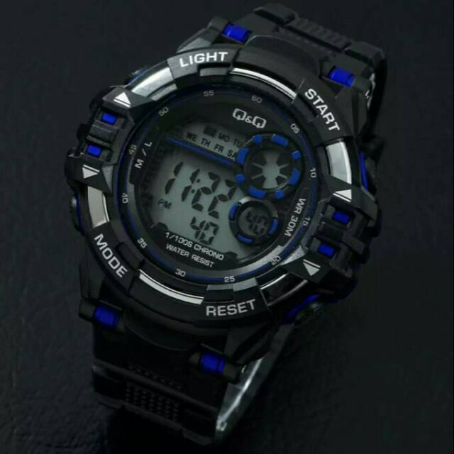 Jam tangan sport pria digital QQ - Tahan air