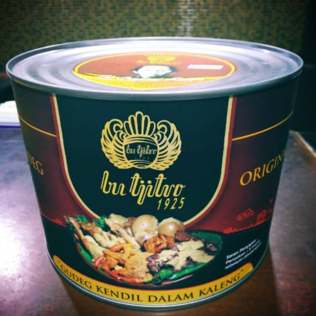 Promo Gudeg Kaleng Bu Tjitro  Original Jumbo