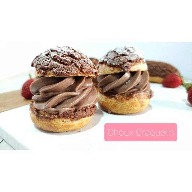 

Choux craquelin
