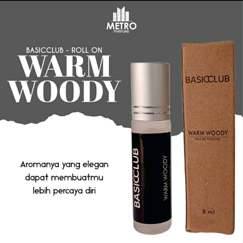 PARFUME BASICCLUB GEAMOORE | 50 ML SPRAY | 8 ML ROLL ON