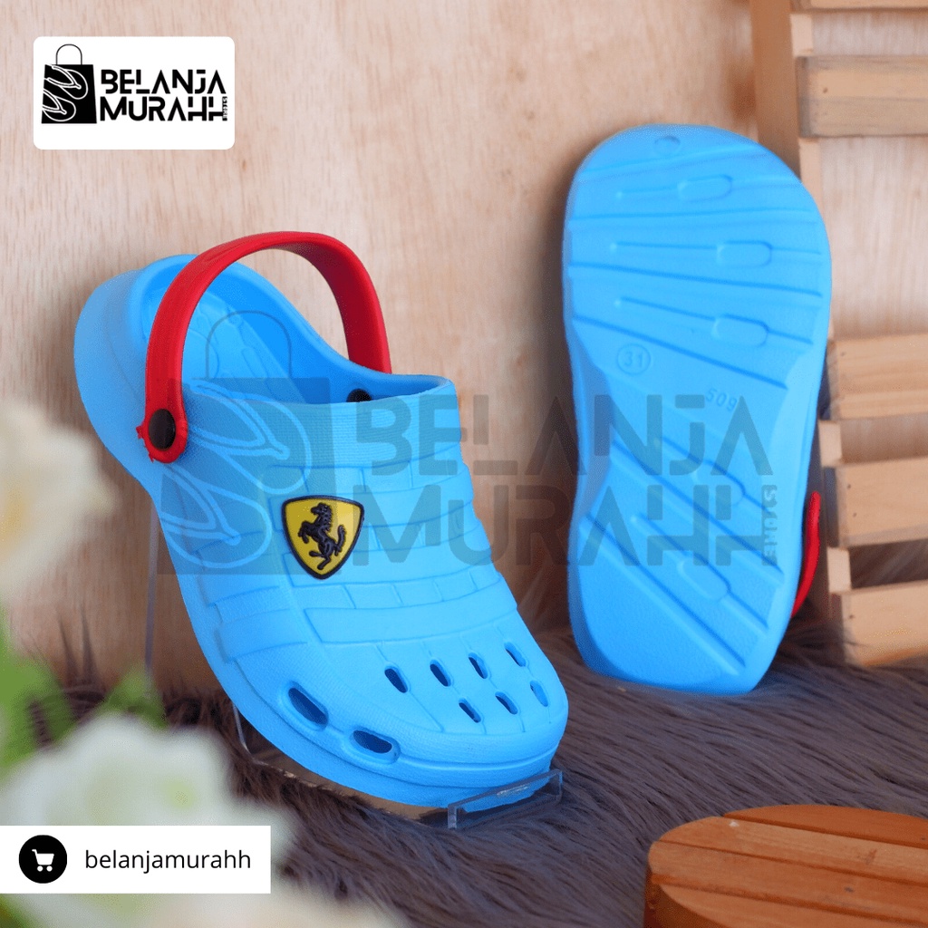 Sandal Kodok Anak Sandal Baim Sandal Bakpao Anti Slip Dan Ringan 30 S/D 35