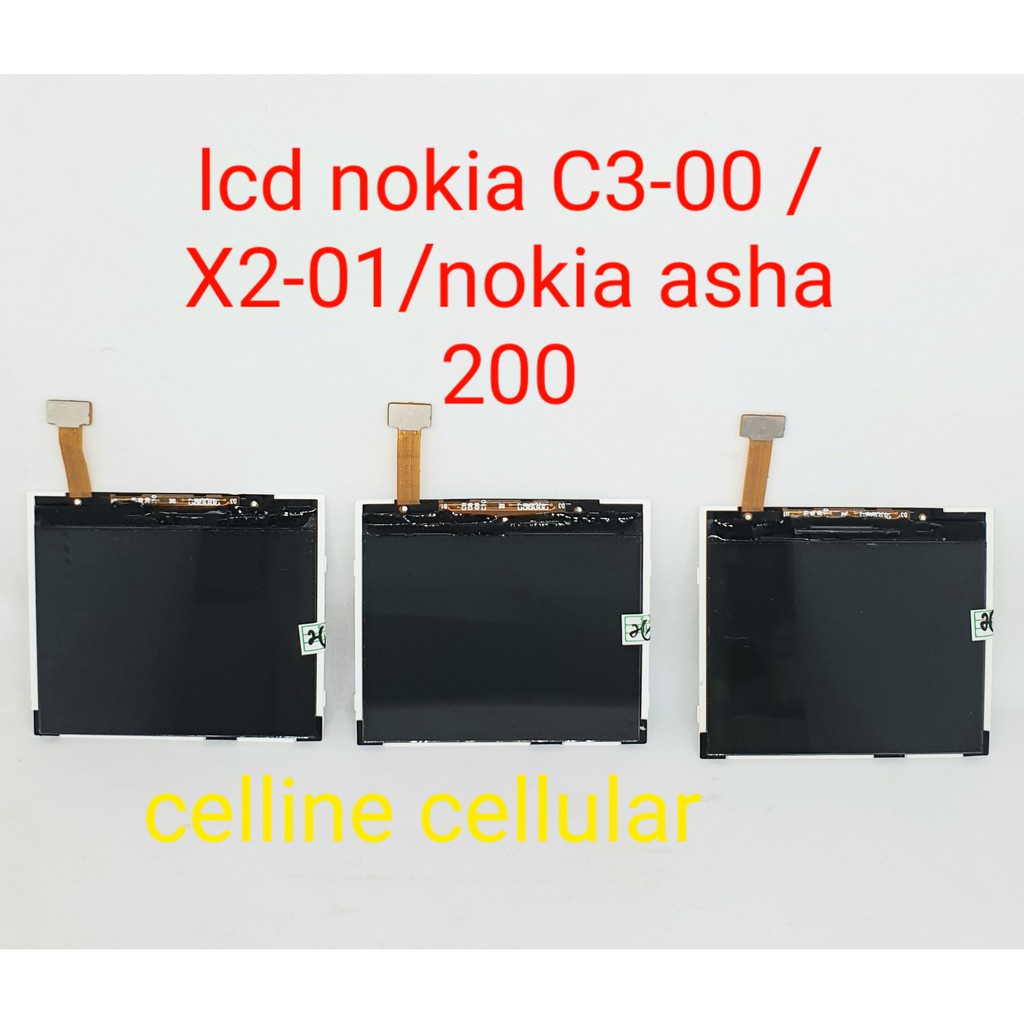 LCD NOKIA X2-01 / Nokia C3-00 / Nokia Asha 200 new terlaris