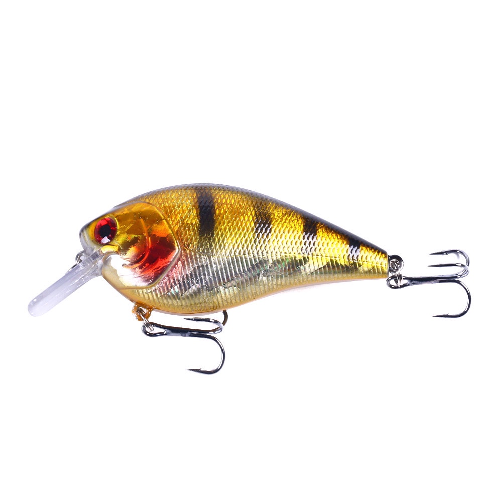 HENGJIA 6PCS Wobblers Crankbait Simulation Fishing Lure 8.5CM 15G Jerkbait Floating Hard Bait Bass Carp Fishing Tackle