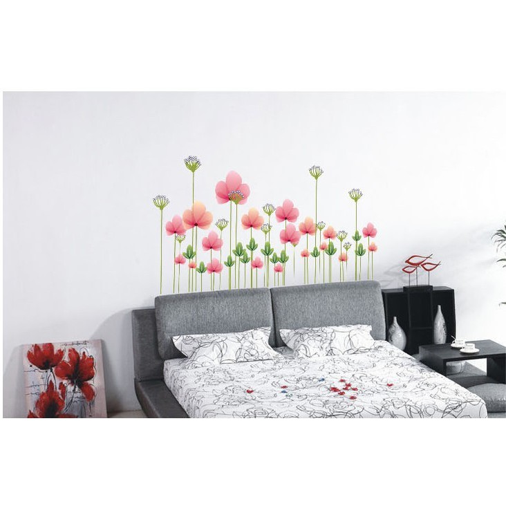 RELIZA Wall Sticker / Stiker Dinding Bunga Renda Flower Hanging Hiasan Dinding AY928