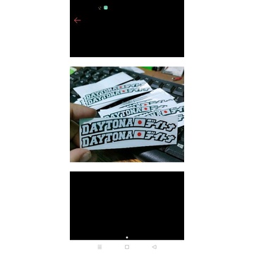 STICKER VELG DAYTONA CUTTING
