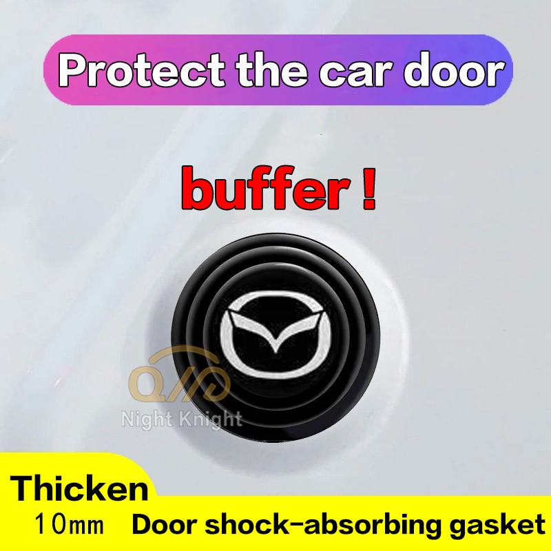 Stiker Mobil Pintu Mobil Kedap Suara Patch Gasket Penyerapan Shock Car Stickers Car door Soundproof Patch Shock absorption Gasket For Mazda CX-30 CX-8 Mazda3 CX-3 CX-9 Mazda6 CX-5 Mazda2