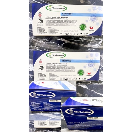 Original New Lungene biru swab Antigen test