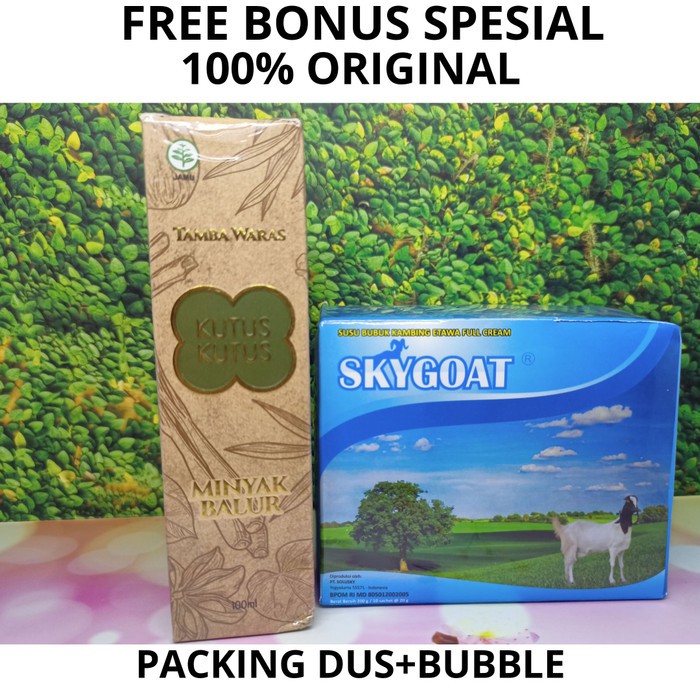 

PROMO + BONUS : ASLI MINYAK KUTUS KUTUS FREE SUSU KAMBING ETAWA SKYGOA Denpasar Bali