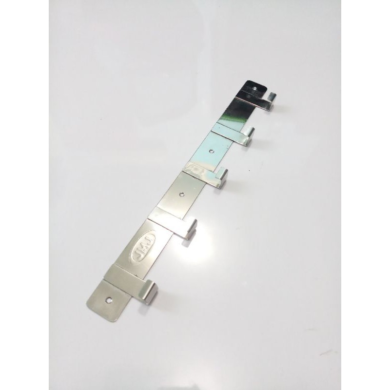 Kapstock / Gantungan Baju Dinding 5 Kait / Gantungan Serbaguna Tipe Neo ASLI STAINLESS