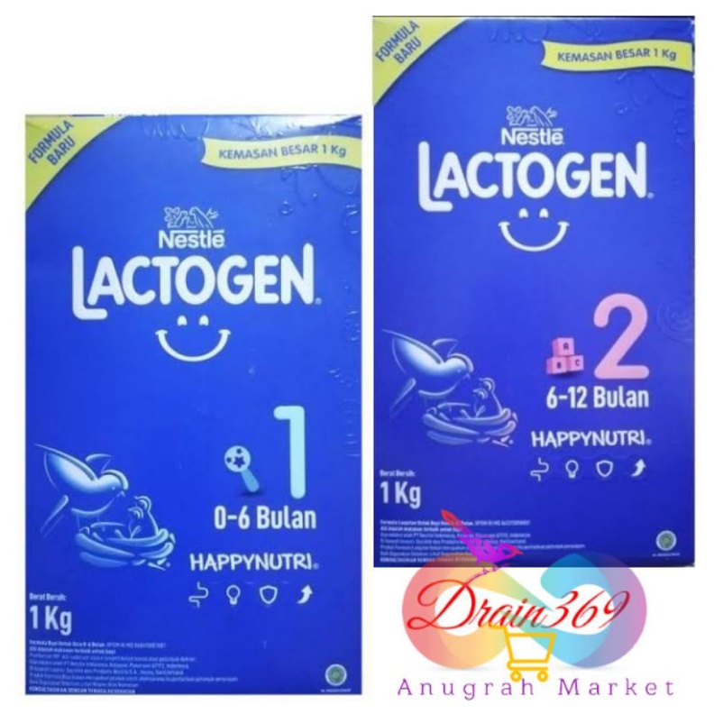 Lactogen 1 dan Lactogen 2 1kg