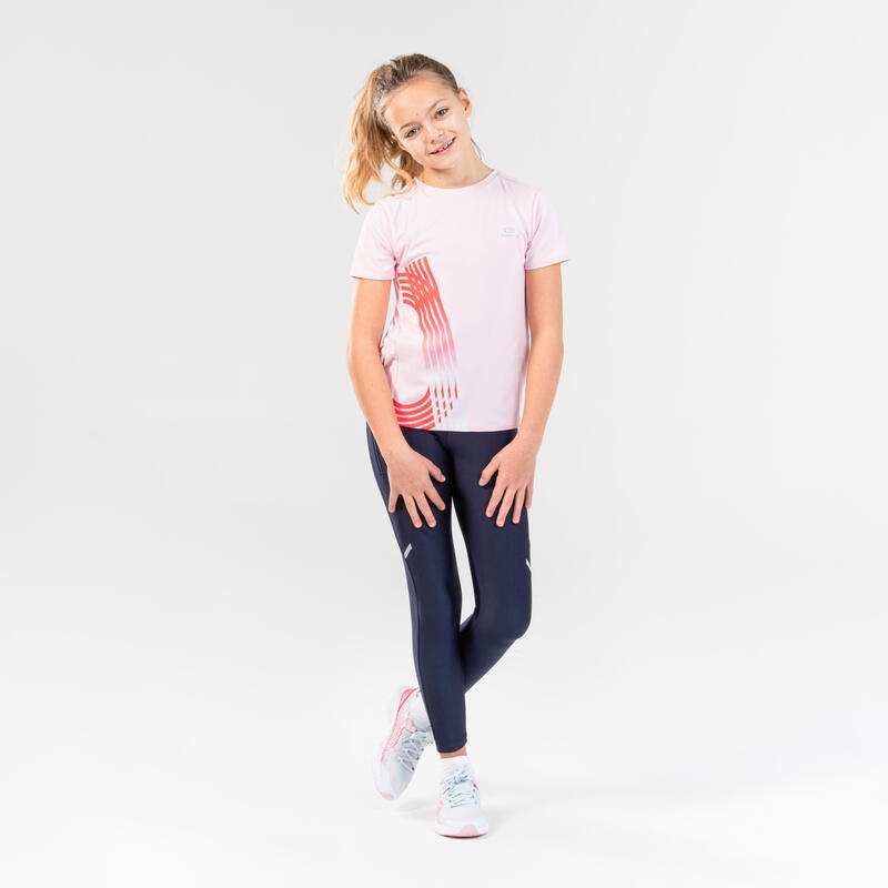 KALENJI Kaos Lari Anak Serap Keringat AT300