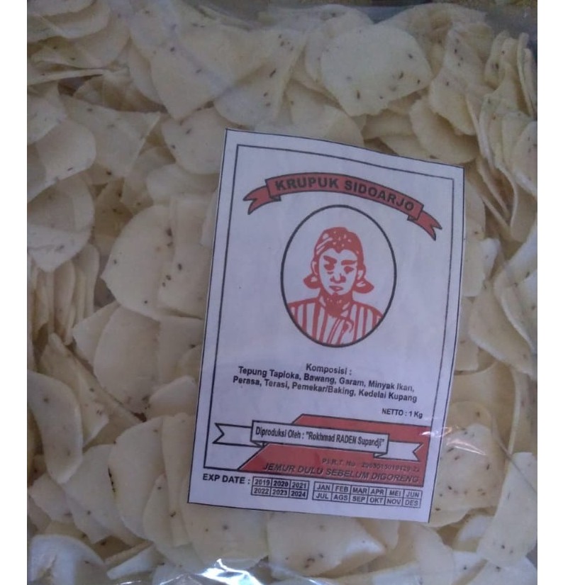 

KRUPUK KUPANG KHAS SIDOARJO ENAK GURIH KRESsss 500 Gram