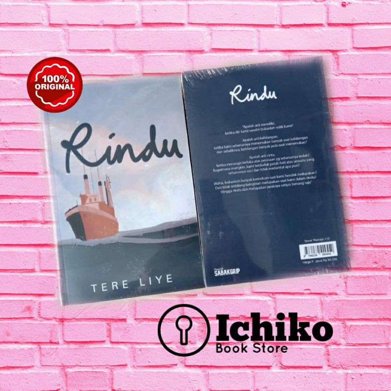 Novel Rindu Tere Liye - Novel Tere Liye ORIGINAL