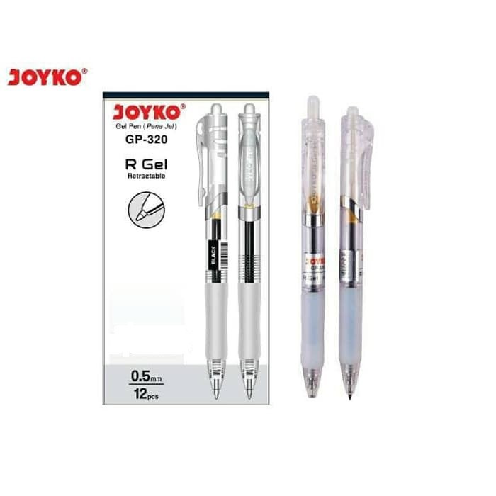 

Pulpen Gel Joyko GP-320 R Gel - 0.5 mm