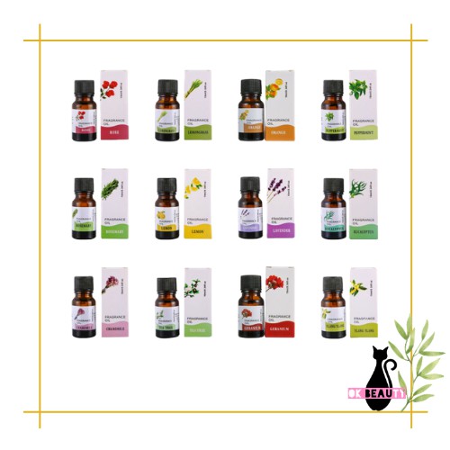 DIFFUSER HUMIDIFIER MINYAK ESSENTIAL OIL 10ML FRAGRANCE AROMATHERAPY AROMATERAPI ESSENSIAL