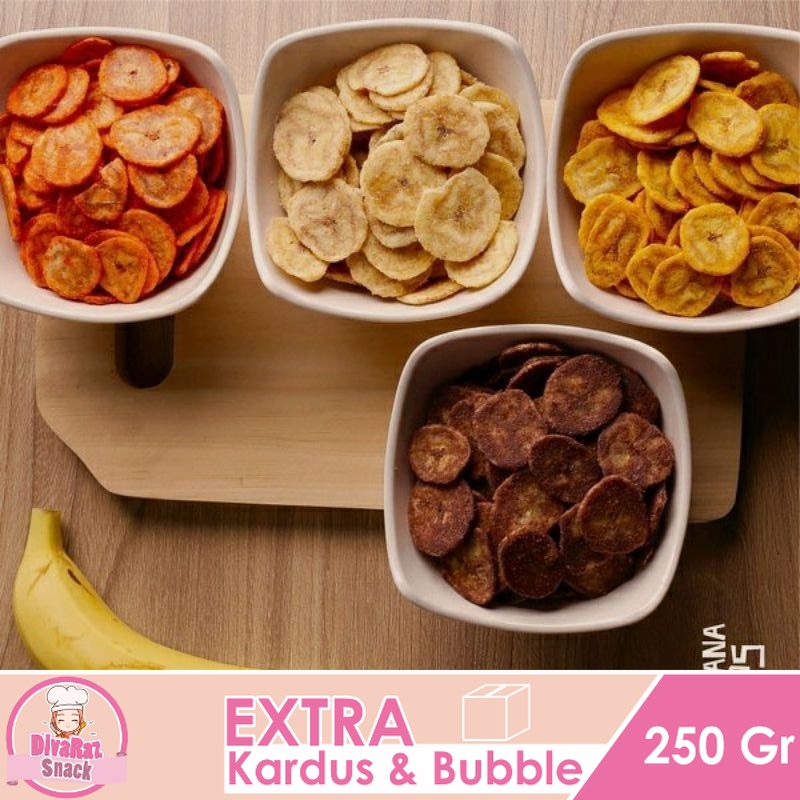 

Cemilan Keripik Pisang Koin Coklat 250gram Manis Khas Lampung - Divaraz Snack jajanan jadul snack kiloan