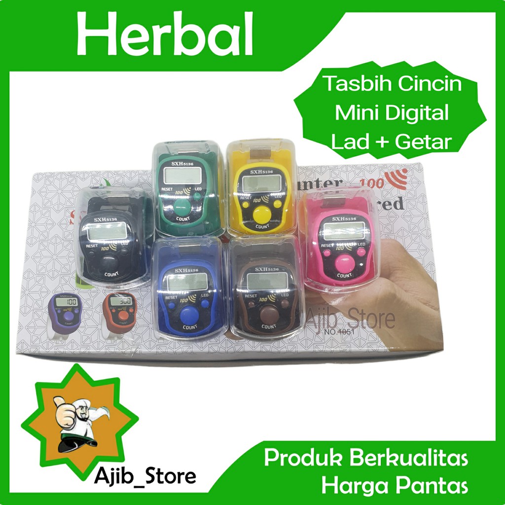 (BEST PRODUCT) TASBIH CINCIN MINI DIGITAL LAD PLUS GETAR