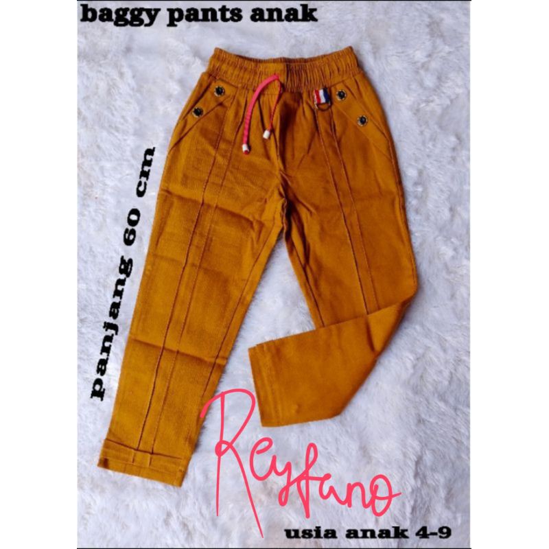 BAGGY PANTS ANAK PEREMPUAN/CELANA BAGGY ANAK/FASHION ANAK