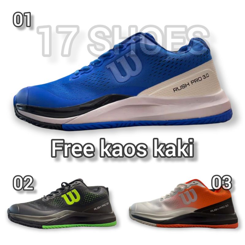 Sepatu Tenis Pria Wanita Sepatu Olahraga Sport Sepatu Tennis Lapangan Sepatu Badminton Pria Wanita S