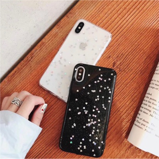 Glitter Love iPhone Oppo Vivo Xiaomi Samsung Realme  A50s m30s m30 A31 12 Redmi note 5 6 7 8 9 pro