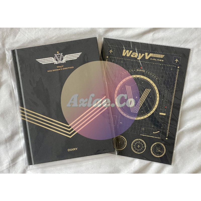 Ready Stock WayV Hard Cover Diary + Mini Brochure SG22 Season Greeting
