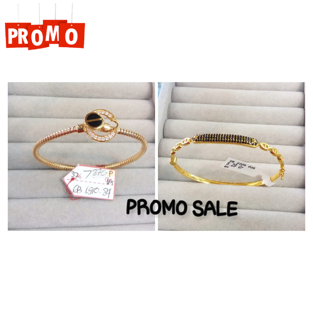 Gelang promo kadar 375 8karat fashion