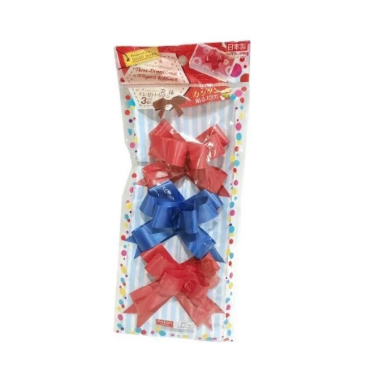 

Daiso Pita Kado Isi 3pcs ukuran 10cm x 4.5cm x 11cm