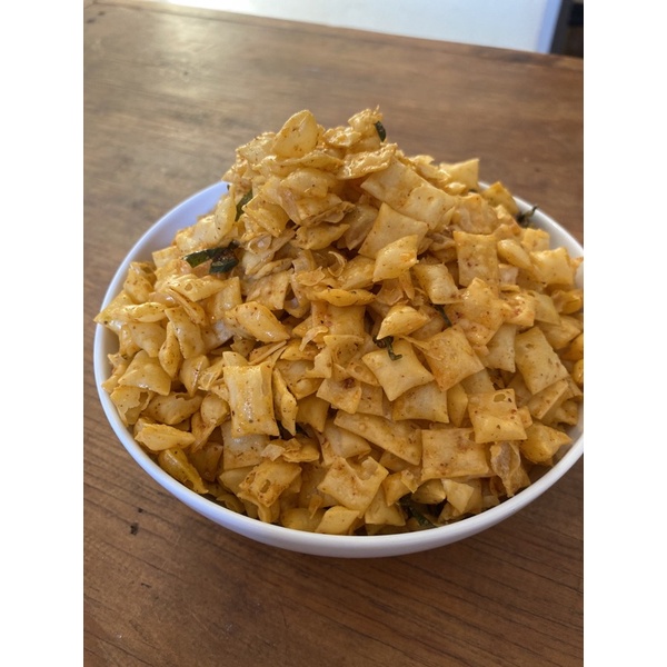 

Pangsit Goreng Pedas Daun Jeruk
